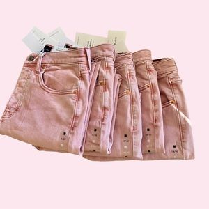 Lucky Brand 90’s Loose Fit Crop High Rise Jeans - Dusty Rose - New With Tags